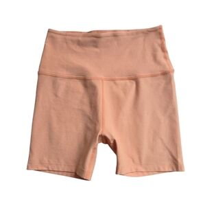 Beyond Yoga Peach Bike Shorts